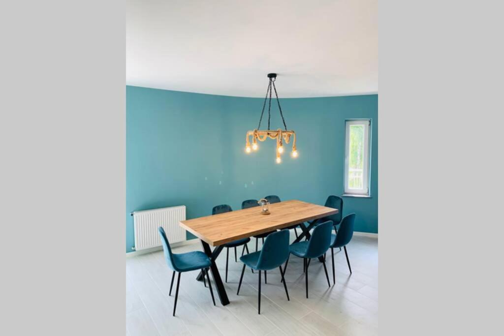Uroczy Apartament Z Basenem I Kortem Tenisowym Pobierowo Dış mekan fotoğraf